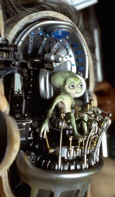 littlealien little alien controlling a human from Men in Black