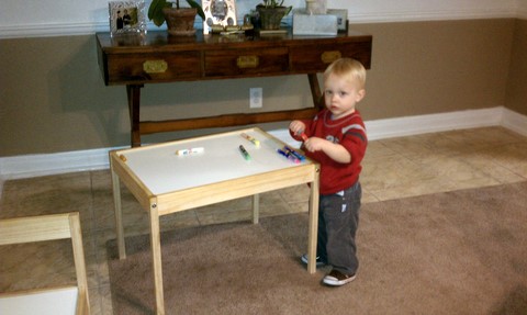 playing at his table 12-9-2010 6-54-45 PM