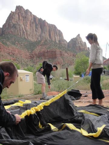 setting up camp 5-8-2011 6-51-50