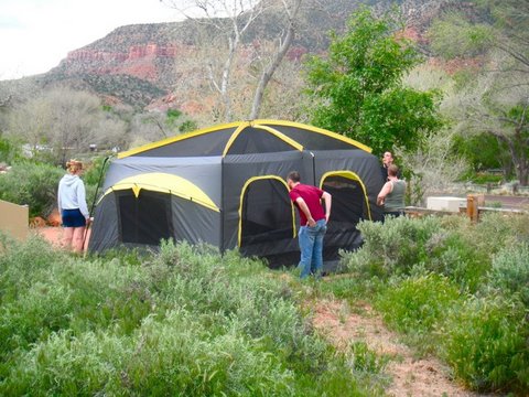 setting up camp 5-8-2011 6-51-51