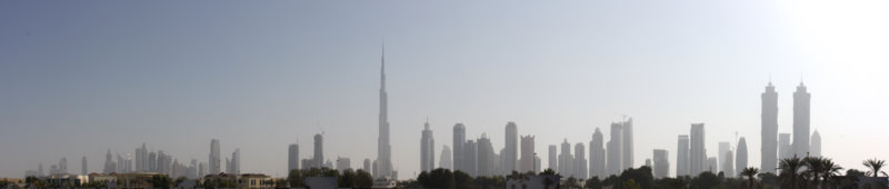 Dubai skyline - panorama 1