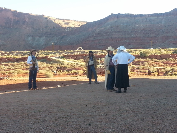 A shot from the Chuckwagon gun show.