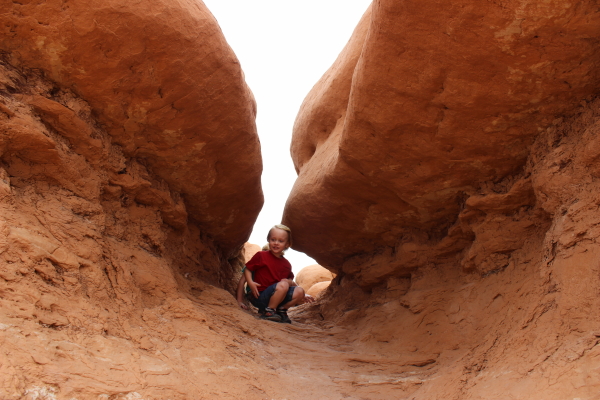 Another shot of Toren hiding among the rocks.