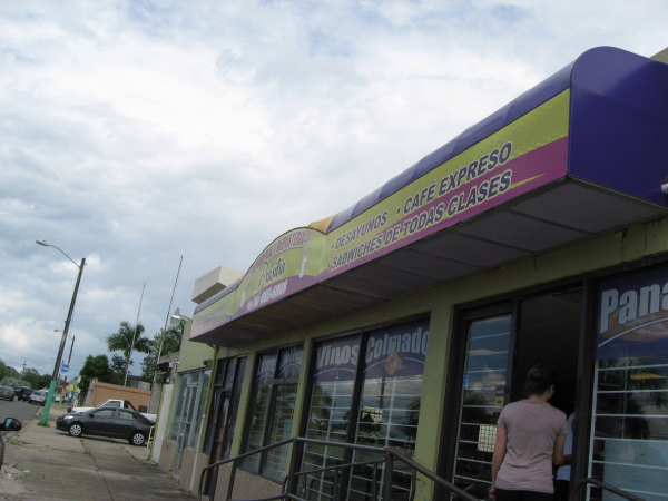 The panaderia where we stopped for lunch
