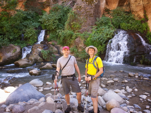 The two of us at Big Springs