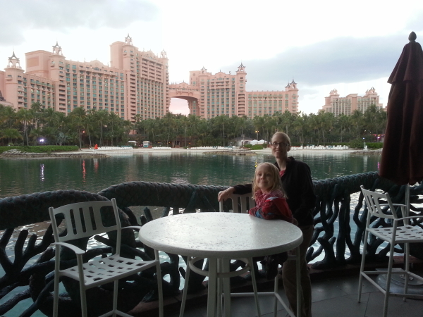Debi and Toren at the Lagoon Bar & Grill