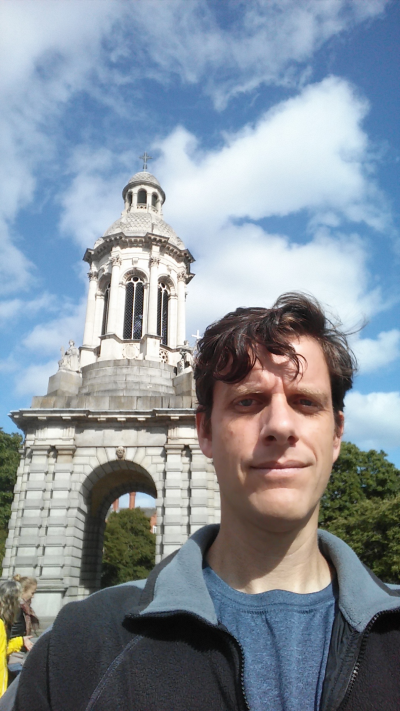 At Trinity College-Dublin.