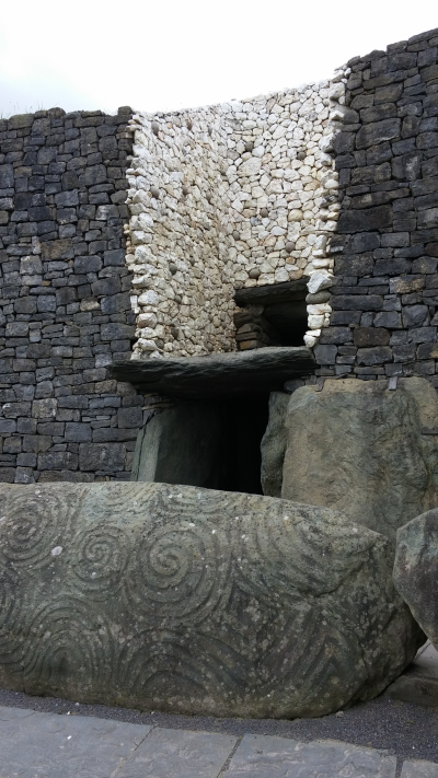 light box at Newgrange