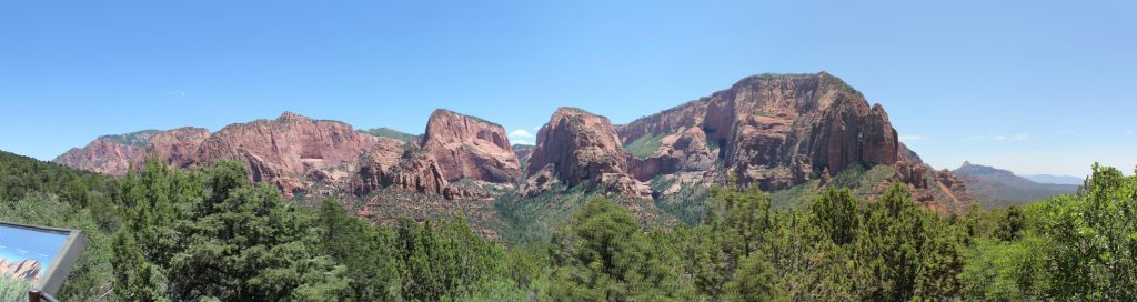 Kolob Canyon panorama