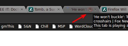 enabling muting of audio in tabs in Google Chrome