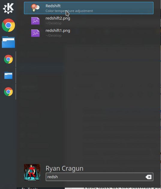 redshift linux redshift linux