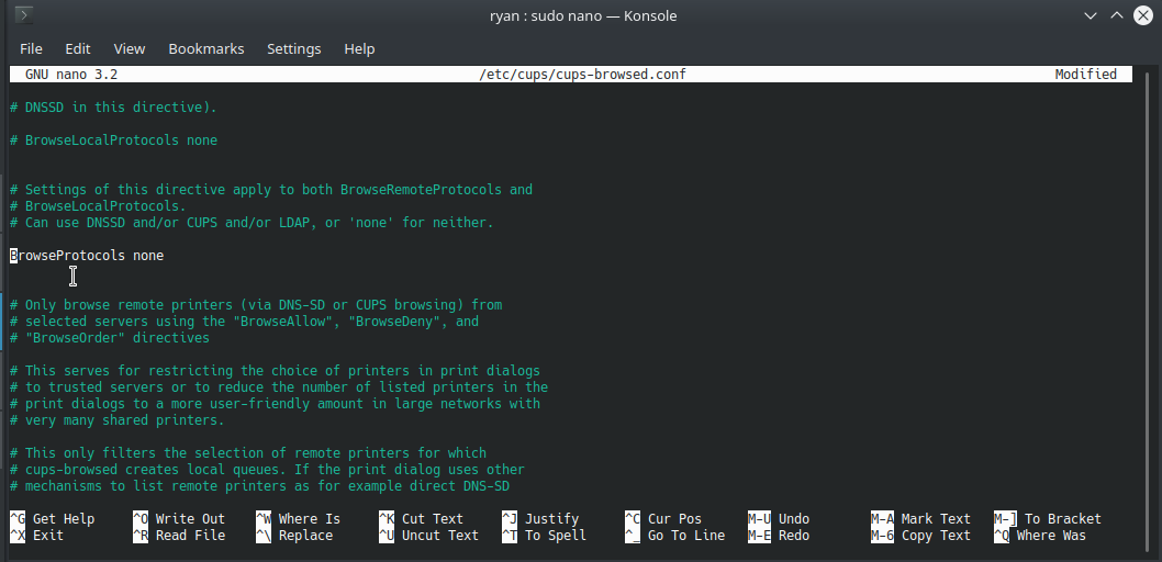 Linux/Kubuntu – Disable Network Printer Auto Discovery