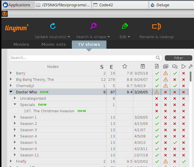 Fetch Multiple Ratings - tinyMediaManager