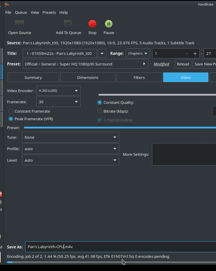 – Convert Files with GPU/Nvenc Rather than CPU – Ryan and Debi & Toren