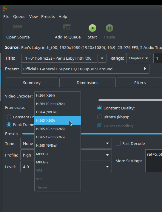 Handbrake Convert Files With Gpu Nvenc Rather Than Cpu Ryan And Debi Toren